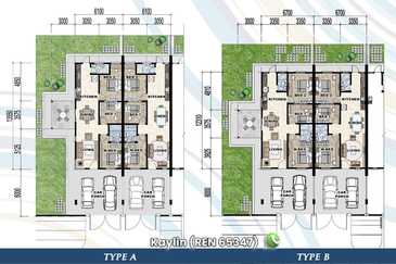 Single Storey Terrace CORNER house at Petra Vistana Larimar is now Open for Booking