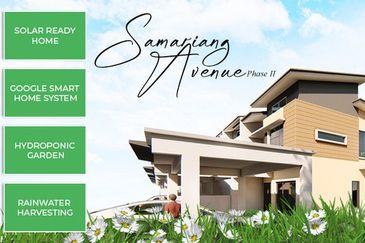 Samariang Avenue II, Double Storey Terrace Corner House at Samariang. For Sale