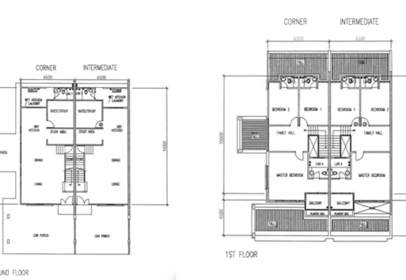 Samariang Avenue II, Double Storey Terrace Corner House at Samariang. For Sale