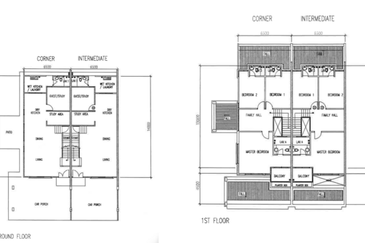 Samariang Avenue II, Double Storey Terrace Corner House at Samariang. For Sale