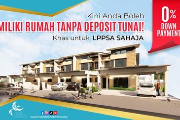 Samariang Avenue II, Double Storey Terrace Corner House at Samariang. For Sale