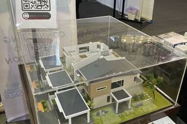 Samariang Avenue II, Double Storey Terrace Corner House at Samariang. For Sale