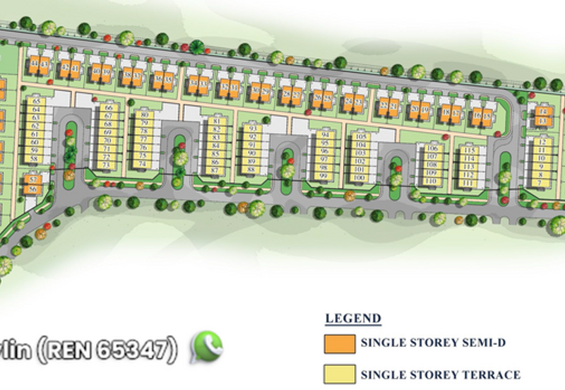 Single Storey Terrace at Petra Vistana Malichite is now Open for Booking