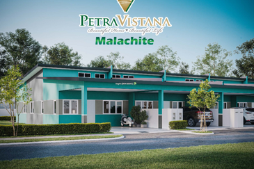 Single Storey Terrace at Petra Vistana Malichite is now Open for Booking