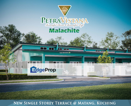 Single Storey Terrace at Petra Vistana Malichite is now Open for Booking, Sarawak, Kuching