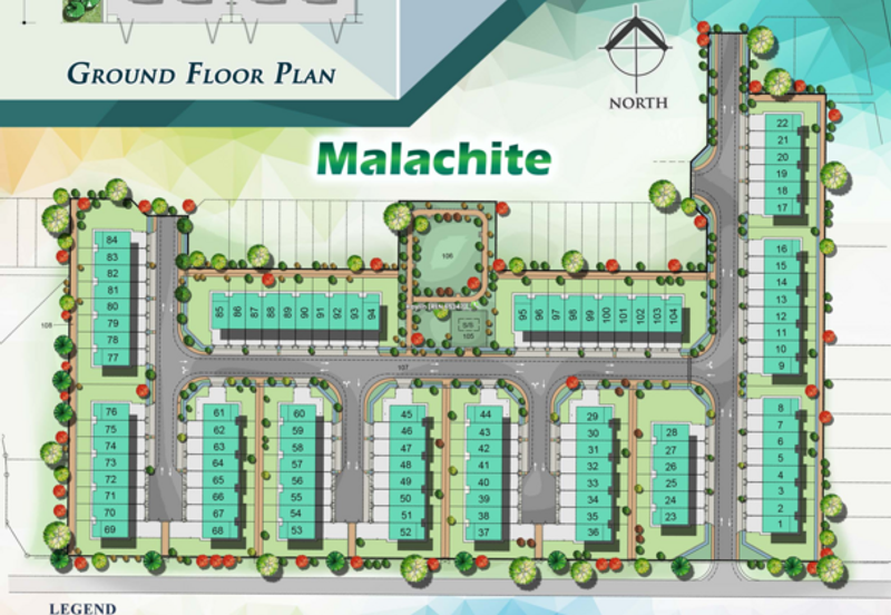 Single Storey Terrace at Petra Vistana Malichite is now Open for Booking