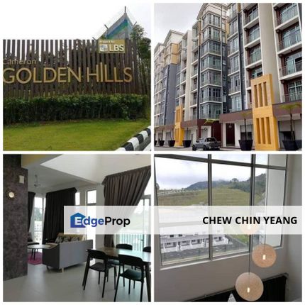 Duplex Penthouse (dual key) at Golden Hills (Barrington Square) Cameron Highland for Sale, Pahang, Cameron Highlands