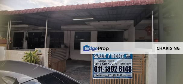 Menglembu Taman Kledang Single Storey Teres House For Sale , Perak, Kinta