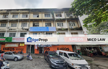 San Peng Shop End Lot, Facing Main Road, Pudu Near LRT For Rent, Kuala Lumpur, Pudu