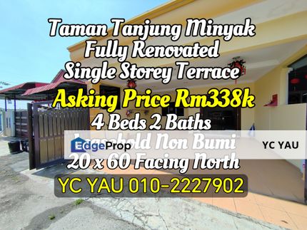 Taman Tanjung Minyak Single Storey Terrace Melaka, Melaka, Melaka Tengah