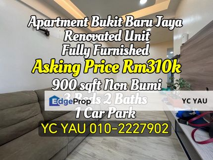 Renovated Apartment Bukit Baru Jaya , Melaka, 