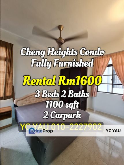 Cheng Heights Condo Melaka For Rent, Melaka, Melaka Tengah