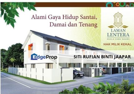 2 STOREY LAMAN LENTERA KUALA KUBU BHARU , Selangor, Kuala Kubu Baru