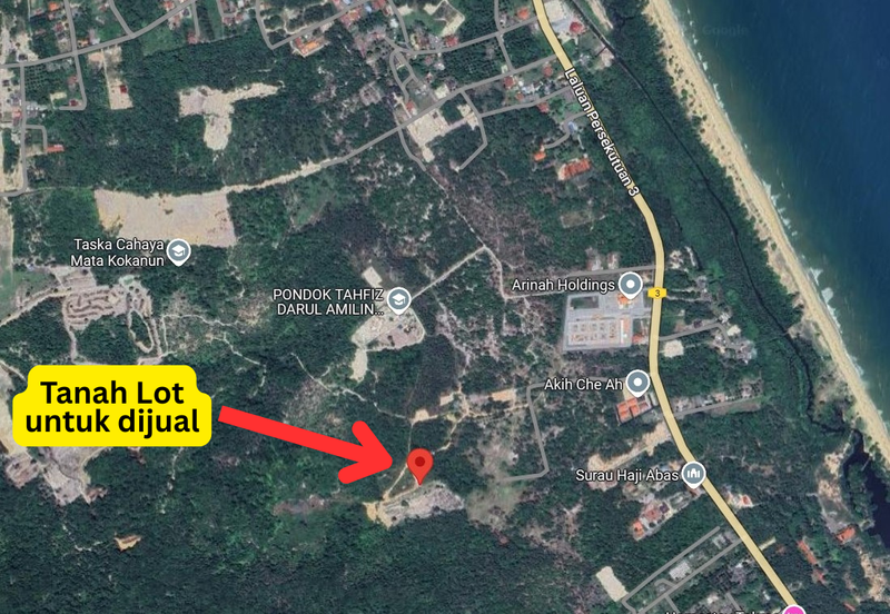 𝐓𝐚𝐧𝐚𝐡 𝐋𝐨𝐭 𝐁𝐚𝐧𝐠𝐥𝐨 𝐬𝐚𝐢𝐳 𝟓𝟏𝟒𝐦² 𝐝𝐢 𝐊𝐠. 𝐀𝐥𝐮𝐫 𝐓𝐮𝐦𝐚𝐧, 𝐌𝐚𝐫𝐚𝐧𝐠, 𝐓𝐞𝐫𝐞𝐧𝐠𝐠𝐚𝐧𝐮