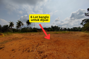 𝟔 𝐓𝐚𝐧𝐚𝐡 𝐋𝐨𝐭 𝐁𝐚𝐧𝐠𝐥𝐨 𝐬𝐚𝐢𝐳 𝟔𝟔𝟐𝐦² 𝐝𝐢 𝐏𝐞𝐧𝐠𝐤𝐚𝐥𝐚𝐧 𝐁𝐞𝐫𝐚𝐧𝐠𝐚𝐧, 𝐌𝐚𝐫𝐚𝐧𝐠, 𝐓𝐞𝐫𝐞𝐧𝐠𝐠𝐚𝐧𝐮