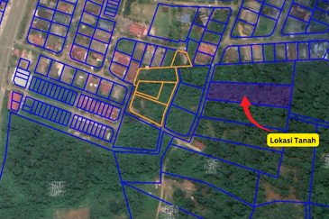 Tanah Status Bangunan Saiz 1.02 ekar di Ajil, Terengganu berdekatan MR. DIY & Eco Shop Ajil