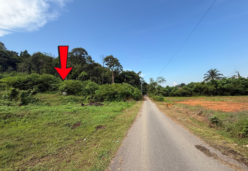 Tanah Status Bangunan Saiz 1.02 ekar di Ajil, Terengganu berdekatan MR. DIY & Eco Shop Ajil