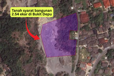 Tanah Status Bangunan Saiz 2.54 ekar di Bukit Depu, Kuala Terengganu, Terengganu