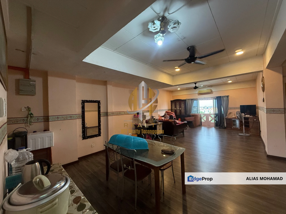 [Fully Furnished] Rumah di Pangsapuri Permint Harmoni, Jalan Batas Baru, Kuala Terengganu, Terengganu, Kuala Terengganu