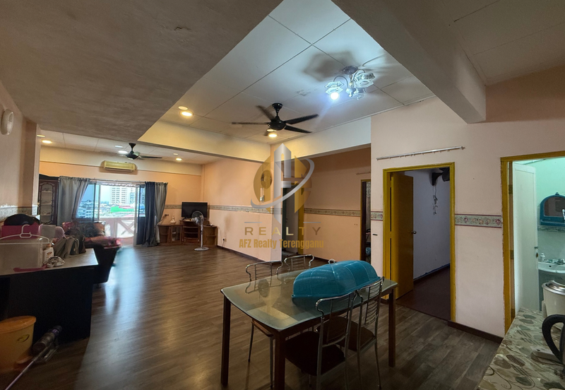 [Fully Furnished] Rumah di Pangsapuri Permint Harmoni, Jalan Batas Baru, Kuala Terengganu