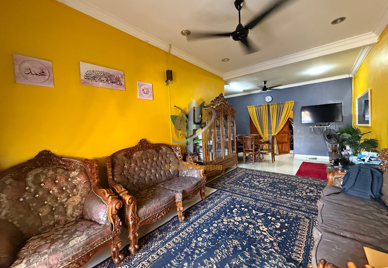 [Corner Lot]Rumah Semi-D Setingkat di Kg. sungai Kerak, Marang, Terengganu