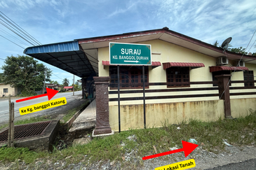 Tanah Lot Banglo Saiz 741m²  di Kg. Banggol Durian, Serada, Kuala Terengganu, Terengganu