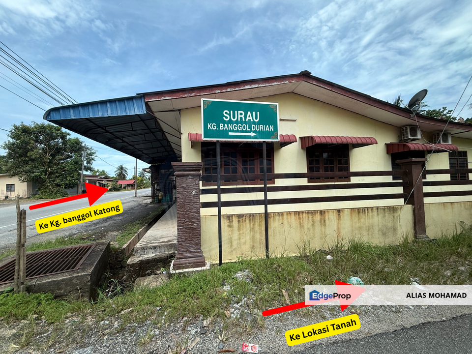 Tanah Lot Banglo Saiz 741m²  di Kg. Banggol Durian, Serada, Kuala Terengganu, Terengganu, Terengganu, Kuala Terengganu