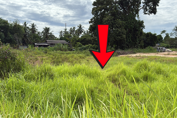 Tanah Lot Banglo Saiz 741m²  di Kg. Banggol Durian, Serada, Kuala Terengganu, Terengganu