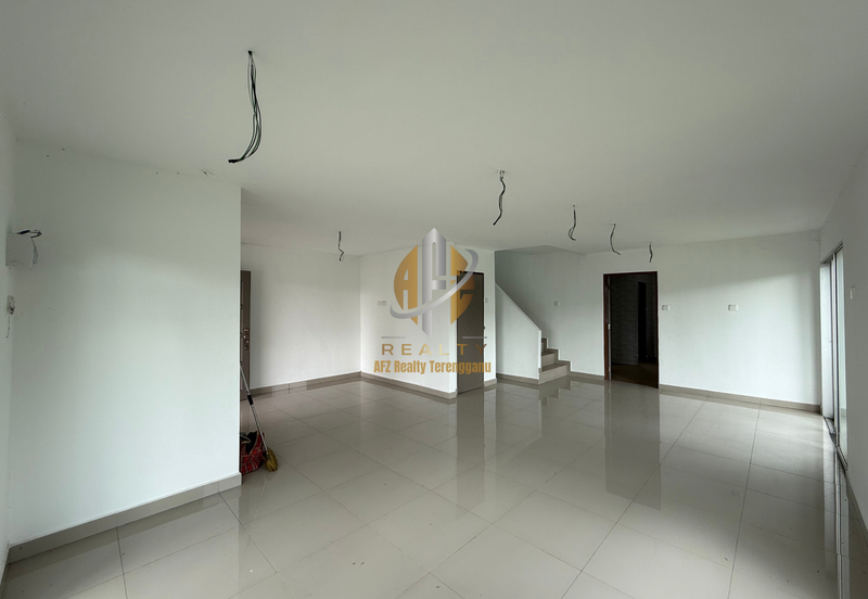 [Corner Lot]Rumah Teres 2 Tingkat di Batu 18, Kg. Bukit Perpat, Ajil, Terengganu hadapan Kompleks Pertanian