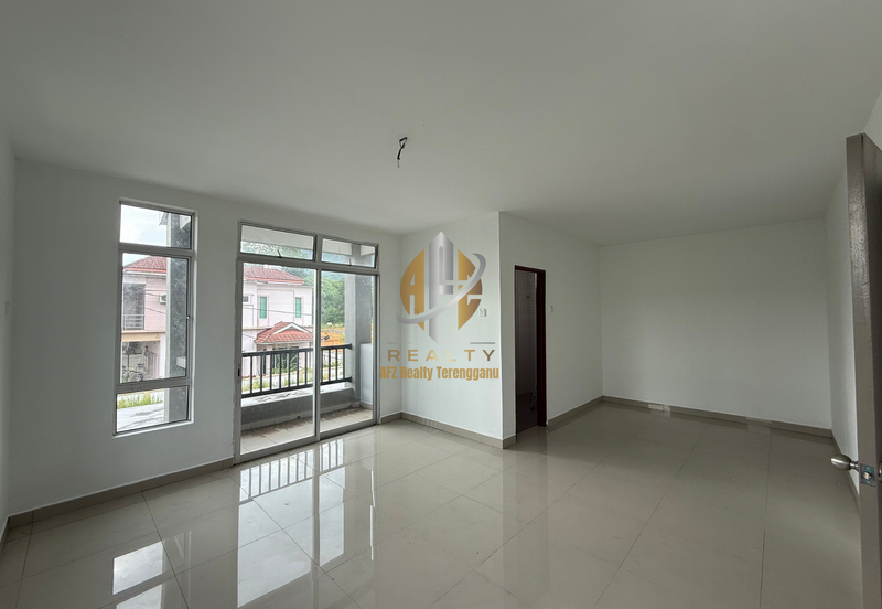 [Corner Lot]Rumah Teres 2 Tingkat di Batu 18, Kg. Bukit Perpat, Ajil, Terengganu hadapan Kompleks Pertanian