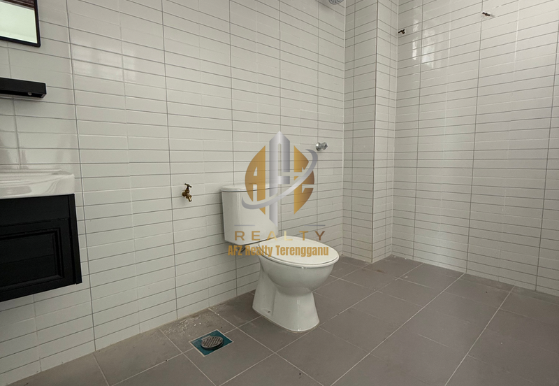 [Corner Lot]Rumah Teres 2 Tingkat di Batu 18, Kg. Bukit Perpat, Ajil, Terengganu hadapan Kompleks Pertanian