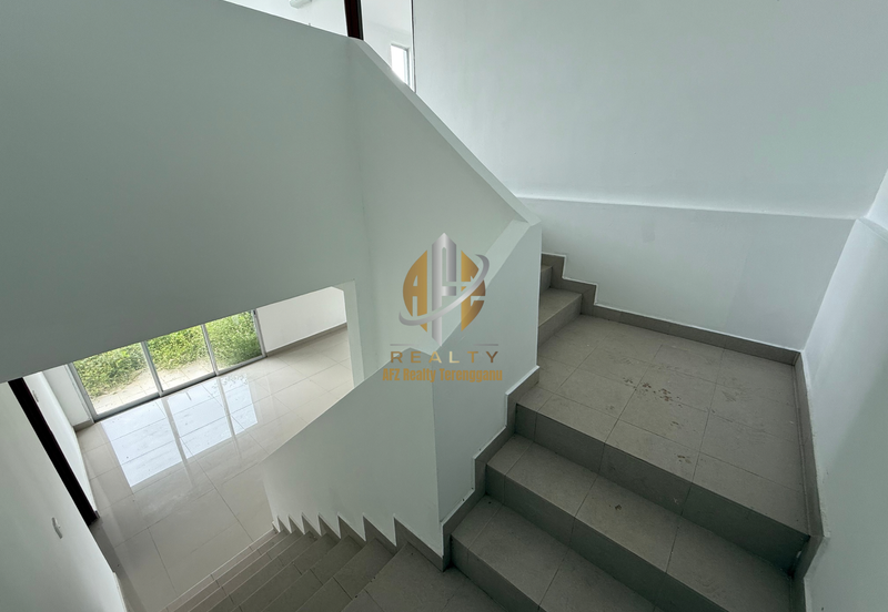 [Corner Lot]Rumah Teres 2 Tingkat di Batu 18, Kg. Bukit Perpat, Ajil, Terengganu hadapan Kompleks Pertanian