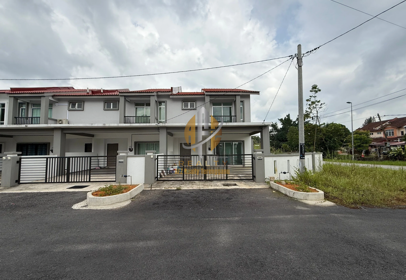 [Corner Lot]Rumah Teres 2 Tingkat di Batu 18, Kg. Bukit Perpat, Ajil, Terengganu hadapan Kompleks Pertanian