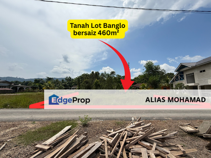 Tanah Lot Banglo Saiz 460m² di Kg. Gemuroh, Kuala Nerus berdekatan Plaza Tol Kuala Terengganu, Terengganu, 