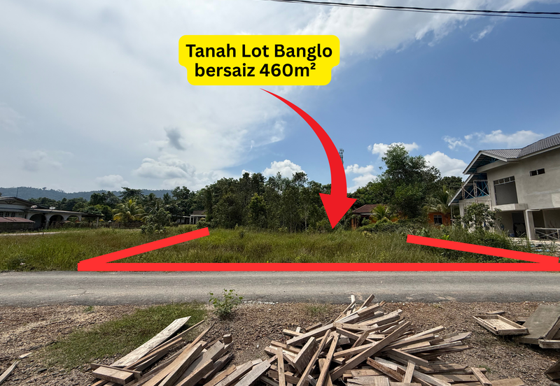 Tanah Lot Banglo Saiz 460m² di Kg. Gemuroh, Kuala Nerus berdekatan Plaza Tol Kuala Terengganu