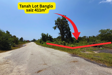 [Tanah Gred A]Tanah Lot Banglo Saiz 411m² di Kawasan Perindustrian Gong Badak, Kuala Nerus, Terengganu