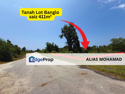 [Tanah Gred A]Tanah Lot Banglo Saiz 411m² di Kawasan Perindustrian Gong Badak, Kuala Nerus, Terengganu, Terengganu, 