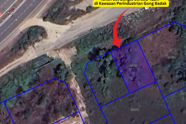 [Tanah Gred A]Tanah Lot Banglo Saiz 411m² di Kawasan Perindustrian Gong Badak, Kuala Nerus, Terengganu