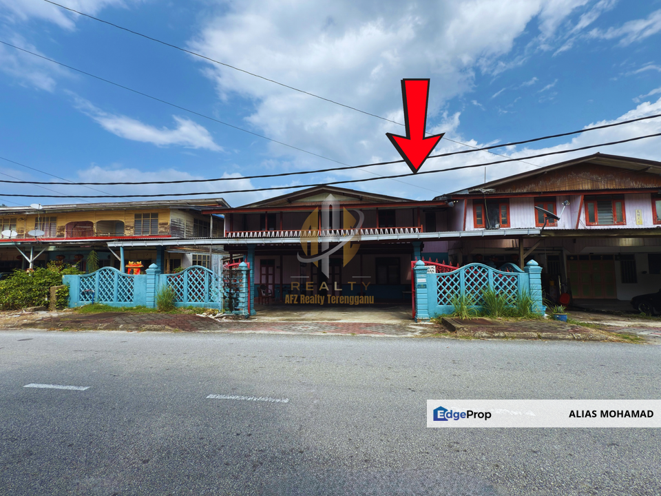 Tanah Lot Banglo bersaiz 870m² + Rumah Kayu 2 Tingkat di Pulau Kambing, Pusat Bandaraya Kuala Terengganu, Terengganu, Terengganu, Kuala Terengganu