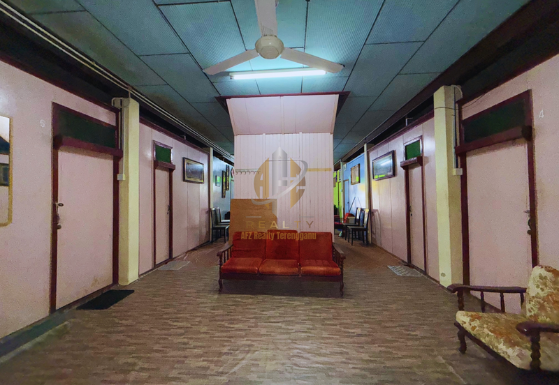 Tanah Lot Banglo bersaiz 870m² + Rumah Kayu 2 Tingkat di Pulau Kambing, Pusat Bandaraya Kuala Terengganu, Terengganu