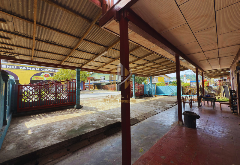 Tanah Lot Banglo bersaiz 870m² + Rumah Kayu 2 Tingkat di Pulau Kambing, Pusat Bandaraya Kuala Terengganu, Terengganu