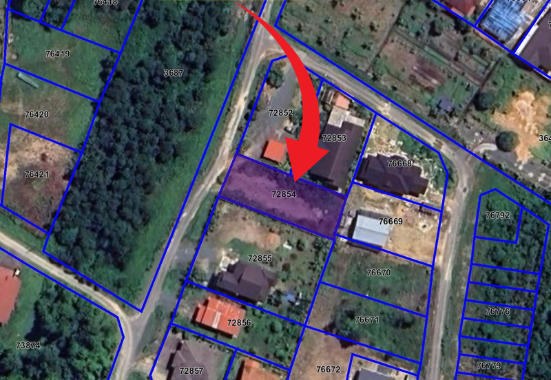 Tanah Lot Banglo bersaiz 616m² di Kg. Nyior, Paka, Terengganu