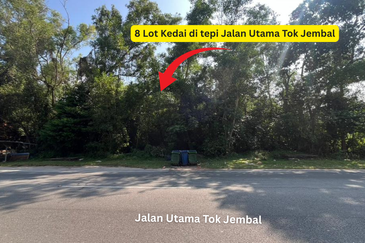 [Gred A] 8 Lot Kedai di tepi Jalan Utama Tok Jembal, Kuala Nerus, Terengganu 