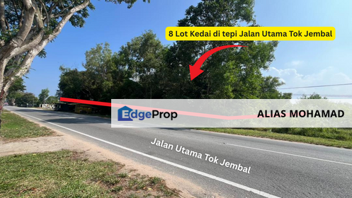 [Gred A] 8 Lot Kedai di tepi Jalan Utama Tok Jembal, Kuala Nerus, Terengganu , Terengganu, 