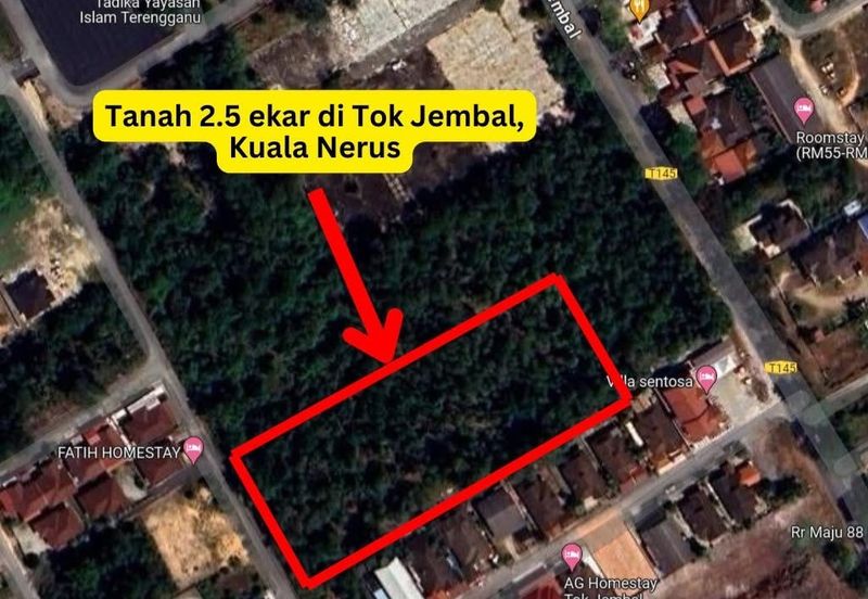 𝐓𝐚𝐧𝐚𝐡 𝐒𝐲𝐚𝐫𝐚𝐭 𝐁𝐚𝐧𝐠𝐮𝐧𝐚𝐧 𝟐.𝟓 𝐞𝐤𝐚𝐫 𝐝𝐢 𝐓𝐨𝐤 𝐉𝐞𝐦𝐛𝐚𝐥, 𝐊𝐮𝐚𝐥𝐚 𝐍𝐞𝐫𝐮𝐬, 𝐓𝐞𝐫𝐞𝐧𝐠𝐠𝐚𝐧𝐮