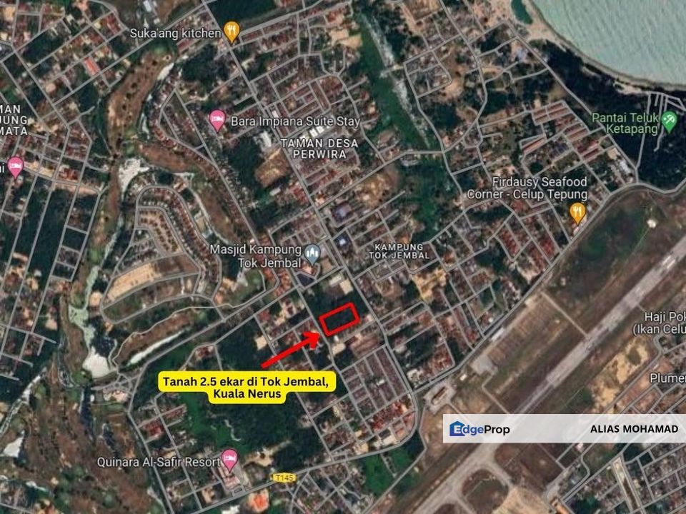 𝐓𝐚𝐧𝐚𝐡 𝐒𝐲𝐚𝐫𝐚𝐭 𝐁𝐚𝐧𝐠𝐮𝐧𝐚𝐧 𝟐.𝟓 𝐞𝐤𝐚𝐫 𝐝𝐢 𝐓𝐨𝐤 𝐉𝐞𝐦𝐛𝐚𝐥, 𝐊𝐮𝐚𝐥𝐚 𝐍𝐞𝐫𝐮𝐬, 𝐓𝐞𝐫𝐞𝐧𝐠𝐠𝐚𝐧𝐮, Terengganu, 