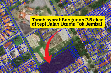 𝐓𝐚𝐧𝐚𝐡 𝐒𝐲𝐚𝐫𝐚𝐭 𝐁𝐚𝐧𝐠𝐮𝐧𝐚𝐧 𝟐.𝟓 𝐞𝐤𝐚𝐫 𝐝𝐢 𝐓𝐨𝐤 𝐉𝐞𝐦𝐛𝐚𝐥, 𝐊𝐮𝐚𝐥𝐚 𝐍𝐞𝐫𝐮𝐬, 𝐓𝐞𝐫𝐞𝐧𝐠𝐠𝐚𝐧𝐮