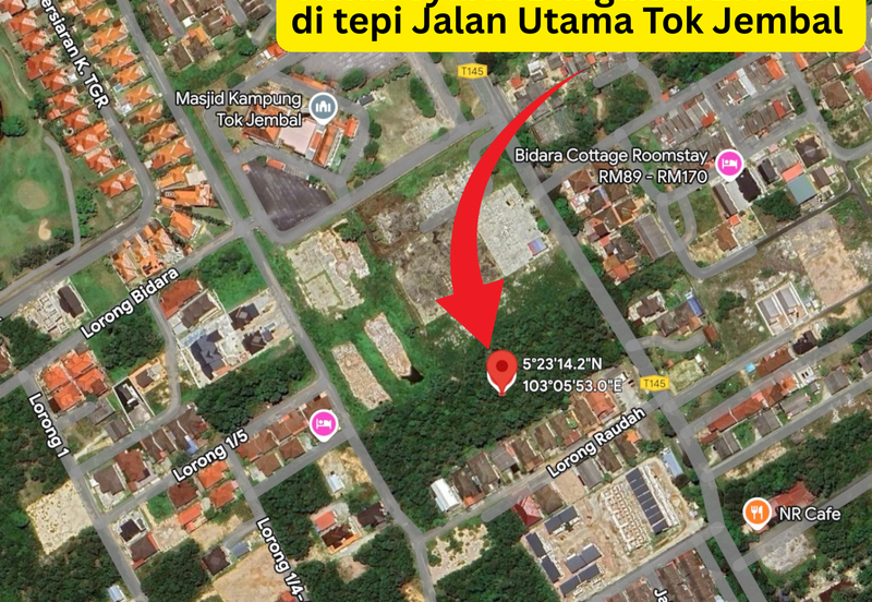 𝐓𝐚𝐧𝐚𝐡 𝐒𝐲𝐚𝐫𝐚𝐭 𝐁𝐚𝐧𝐠𝐮𝐧𝐚𝐧 𝟐.𝟓 𝐞𝐤𝐚𝐫 𝐝𝐢 𝐓𝐨𝐤 𝐉𝐞𝐦𝐛𝐚𝐥, 𝐊𝐮𝐚𝐥𝐚 𝐍𝐞𝐫𝐮𝐬, 𝐓𝐞𝐫𝐞𝐧𝐠𝐠𝐚𝐧𝐮