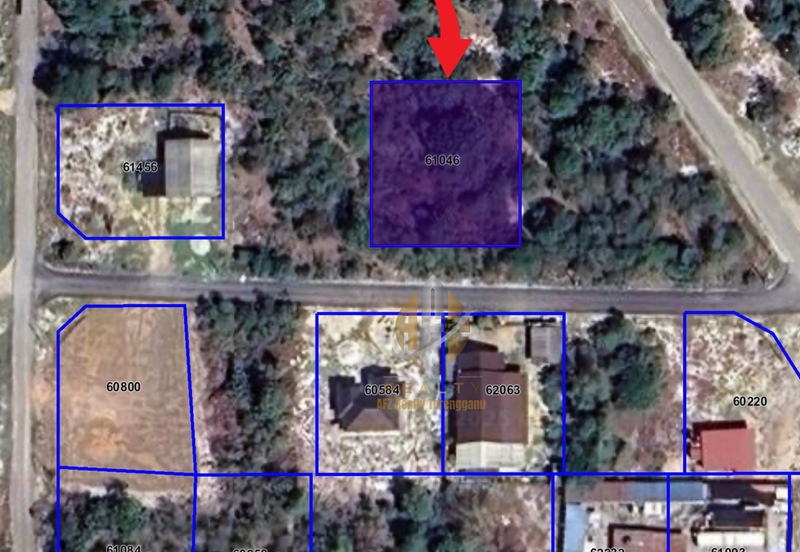 Tanah Lot Banglo Murah bersaiz 794m² di Merang, Setiu, Terengganu berdekatan Merang Jetty