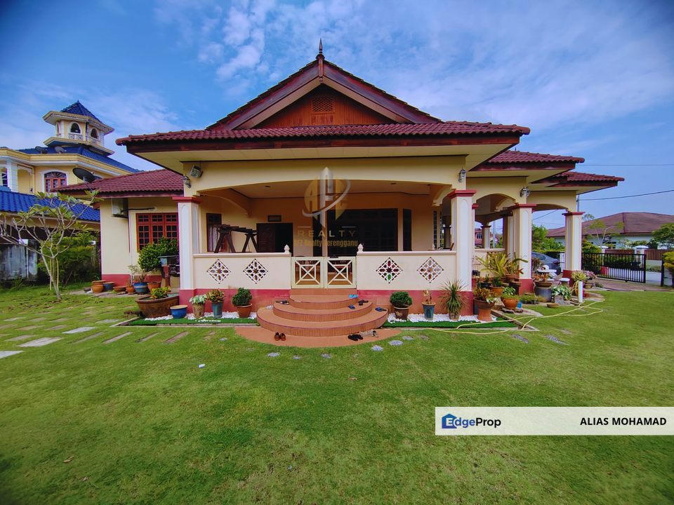 Rumah Banglo Setingkat DI Taman Chendering Utama Sebelah Istana SYARQIYYAH, Terengganu, Kuala Terengganu